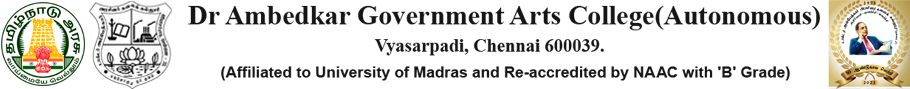 Dr. Ambedkar Government Arts College Header